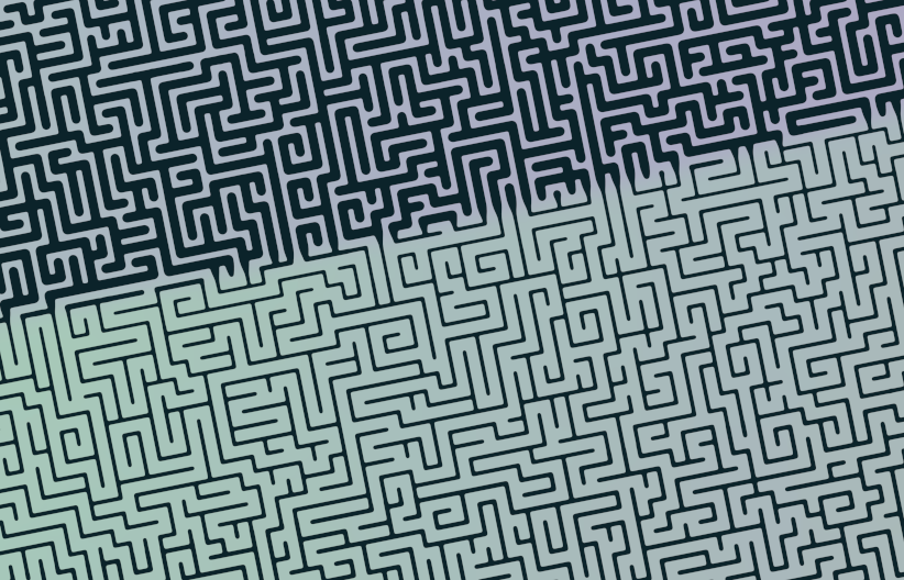 Quadriptych Maze by Andy Giger